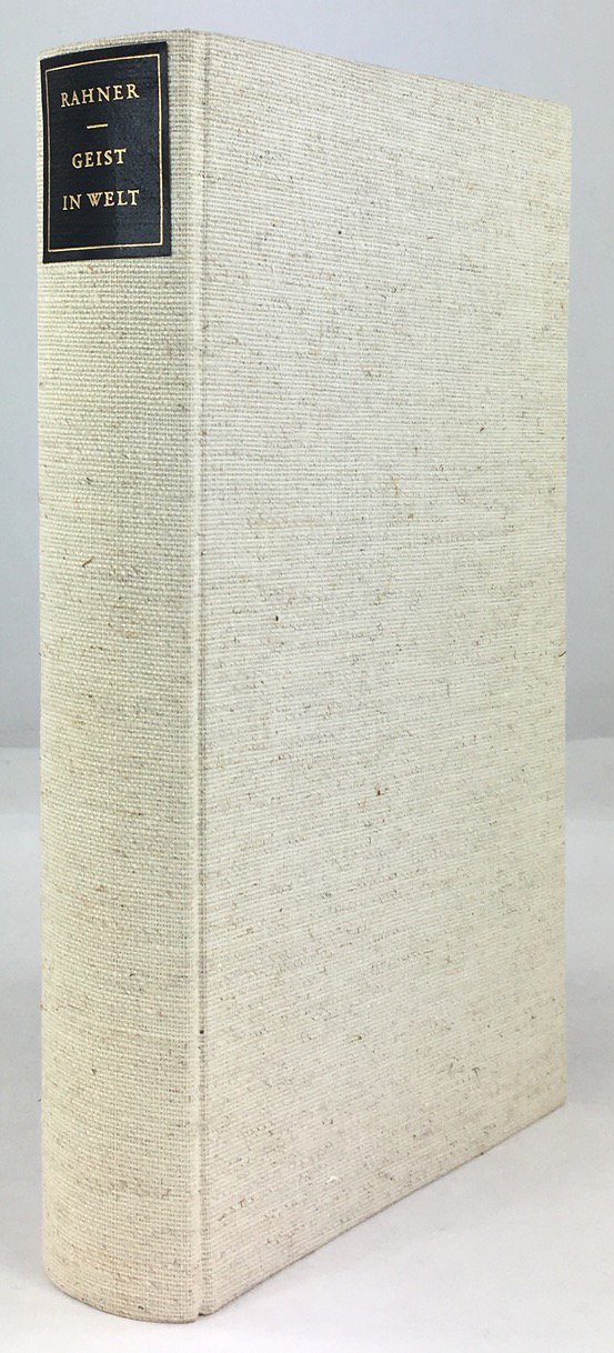 Abbildung von "Geist in Welt. Zur Metaphysik der endlichen Erkenntnis bei Thomas von Aquin..."