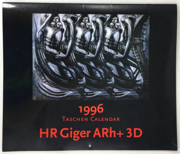 Abbildung von "Taschen Calendar. HR Giger ARh+ 3D. 1996."