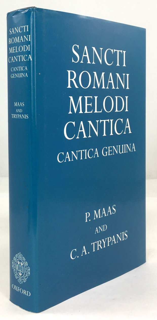 Abbildung von "Sancti Romani Melodi Cantica. Cantica Genuina."