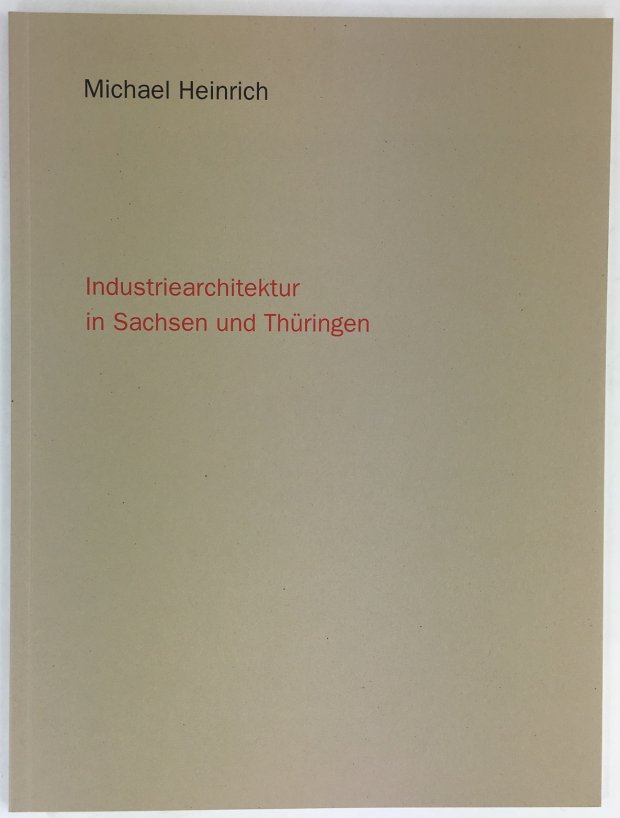 Abbildung von "Industriearchitektur in Sachsen und Th&uuml;ringen."