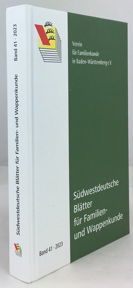 Abbildung von "S&uuml;dwestdeutsche Bl&auml;tter f&uuml;r Familien- und Wappenkunde. Band 41 - 2023."