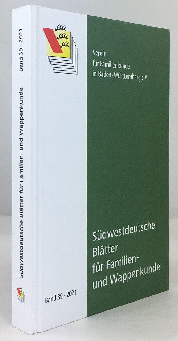 Abbildung von "S&uuml;dwestdeutsche Bl&auml;tter f&uuml;r Familien- und Wappenkunde. Band 39 - 2021."