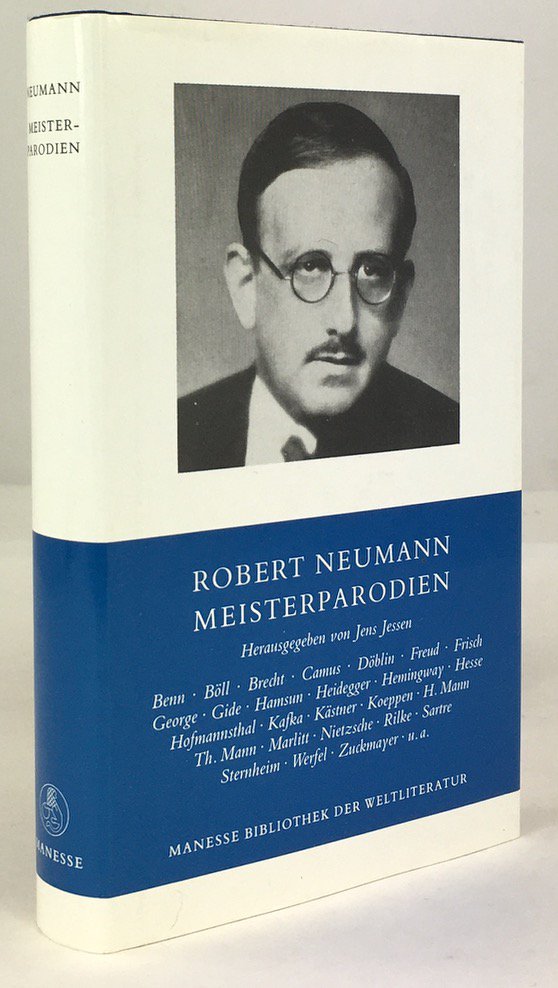 Abbildung von "Meisterparodien. Auswahl und Nachwort von Jens Jessen."