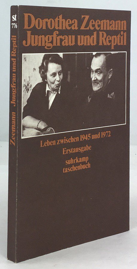 Abbildung von "Jungfrau und Reptil. Leben zwischen 1945 und 1972. Erstausgabe. 1. Aufl."