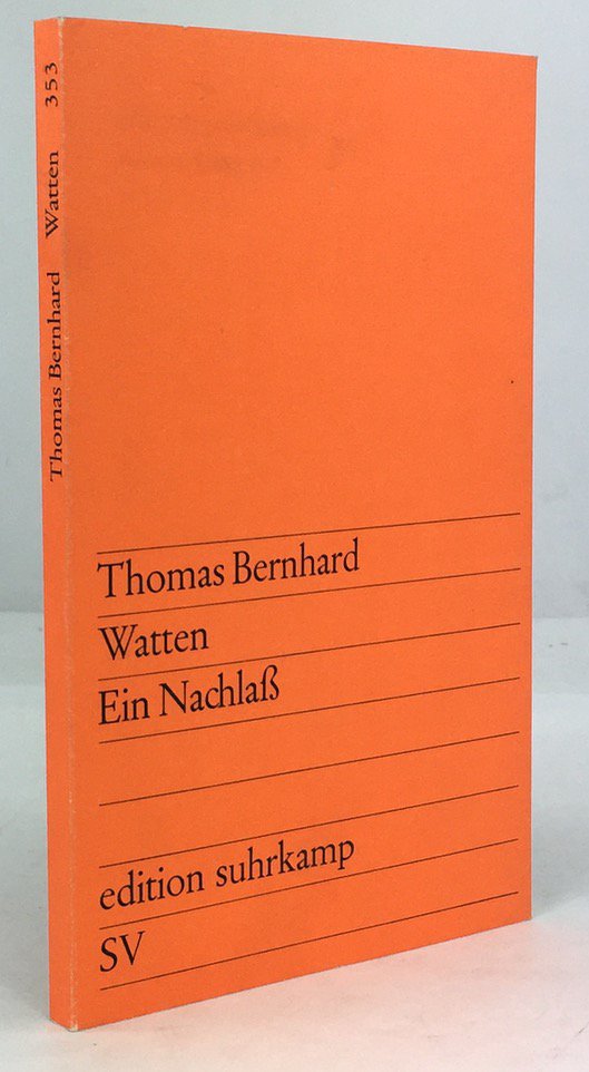Abbildung von "Watten. Ein Nachla&szlig;. 1. - 9. Tsd."