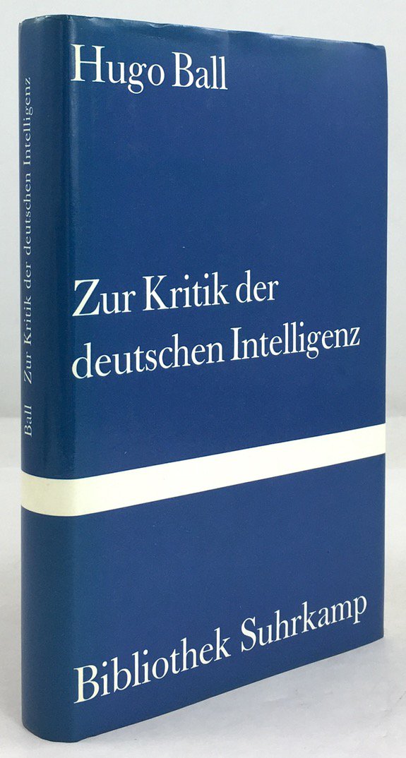 Abbildung von "Zur Kritik der deutschen Intelligenz. 1. Aufl."