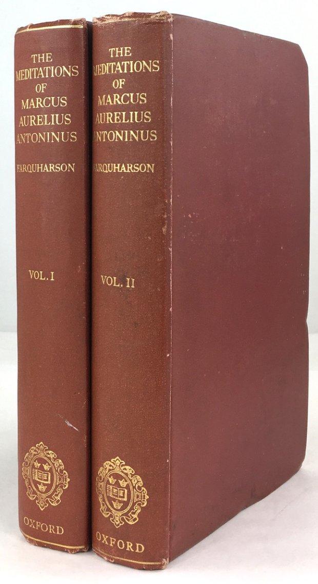 Abbildung von "The Meditations of the Emperor Marcus Antoninus. Edited with translation and commentary..."