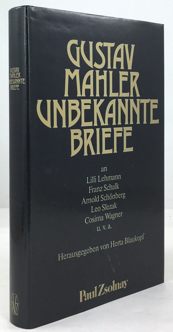 Abbildung von "Unbekannte Briefe. Herausgegeben von Herta Blaukopf. Mit Beitr&auml;gen von Kurt Blaukopf,..."
