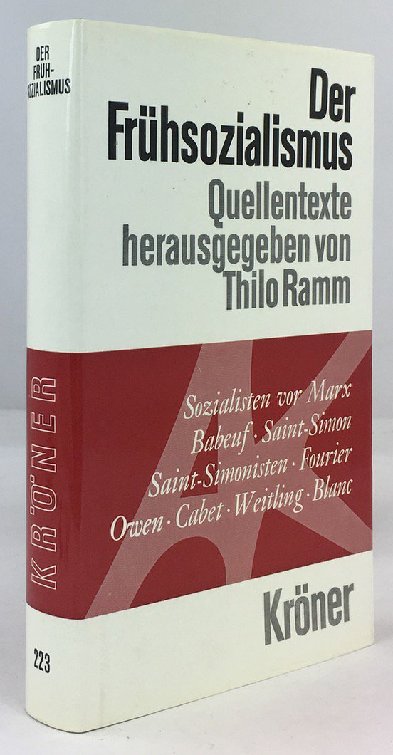 Abbildung von "Der Fr&uuml;hsozialismus. Quellentexte. Zweite erweiterte Auflage."