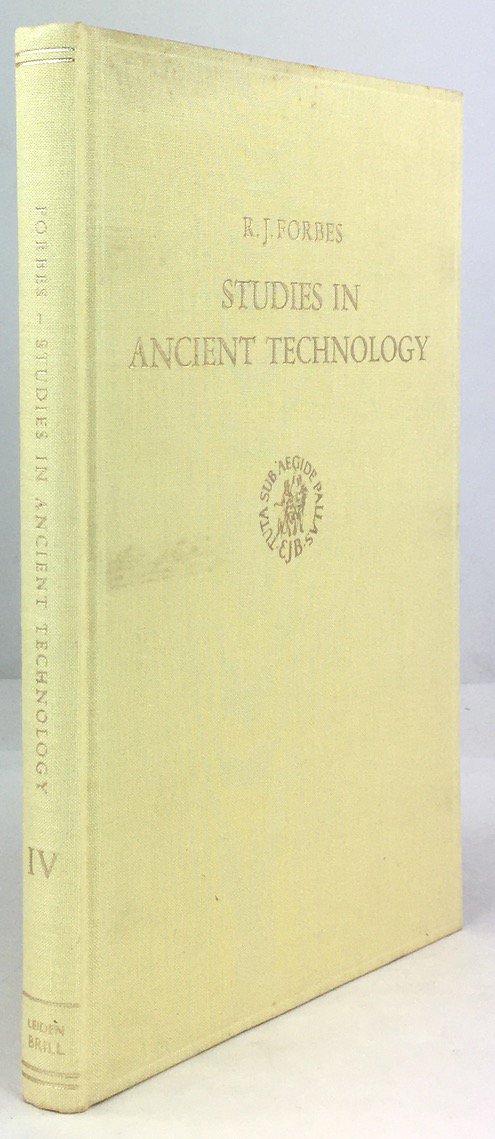 Abbildung von "Studies in ancient Technology. Volume IV (Ancient Textiles.) With 36 Figures and VII Tables..."