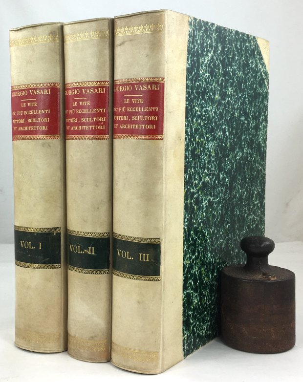 Abbildung von "Le Vite de' piv Eccellenti Pittori, Scultori et Architetettori scritte da Giogio Vasari..."