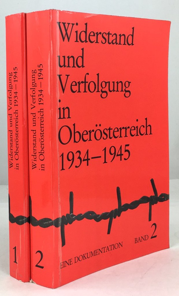 Abbildung von "Widerstand und Verfolgung in Ober&ouml;sterreich. 1934 - 1945.6060 Eine Dokumentation. Band 1 und 2."