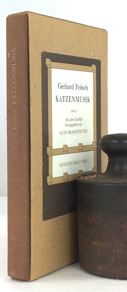 Abbildung von "Katzenmusik. Prosa. Aus dem Nachla&szlig; herausgegeben von Alois Brandstetter."