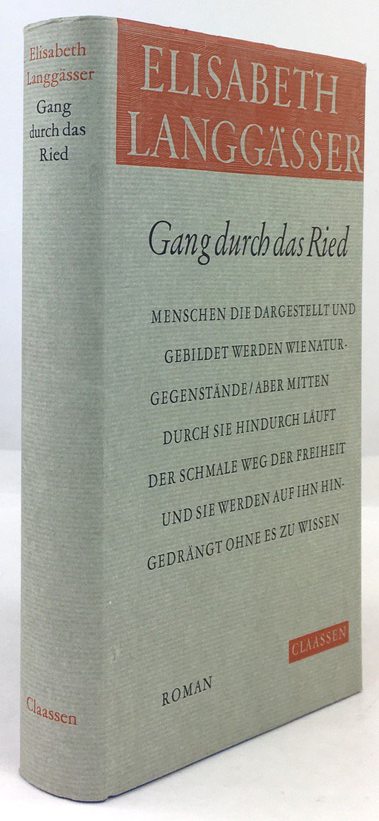 Abbildung von "Gang durch das Ried. Roman."