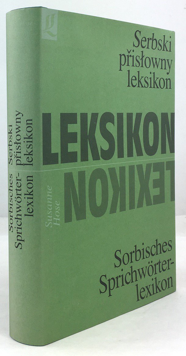 Abbildung von "Serbski prislowny leksikon. / Sorbisches Sprichw&ouml;rterlexikon."