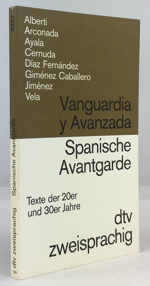 Abbildung von "Vanguardia y Avanzada / Spanische Avantgarde. Texte der 20er und 30er Jahre. 1. Auflage."