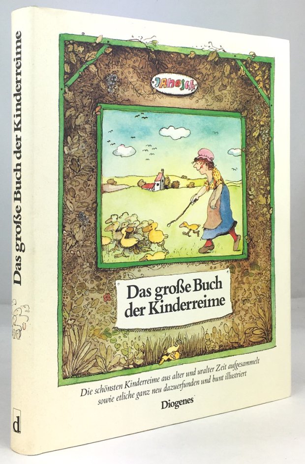 Abbildung von "Das gro&szlig;e Buch der Kinderreime. Die sch&ouml;nsten Kinderreime aus alter und uralter Zeit aufgesammelt sowie etliche ganz neu dazuerfunden und bunt illustriert von Janosch..."