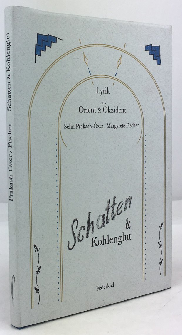 Abbildung von "Schatten & Kohlenglut. Lyrik aus Orient & Okzident. Umschlag und Holzschnitte v. Margarete Fischer."