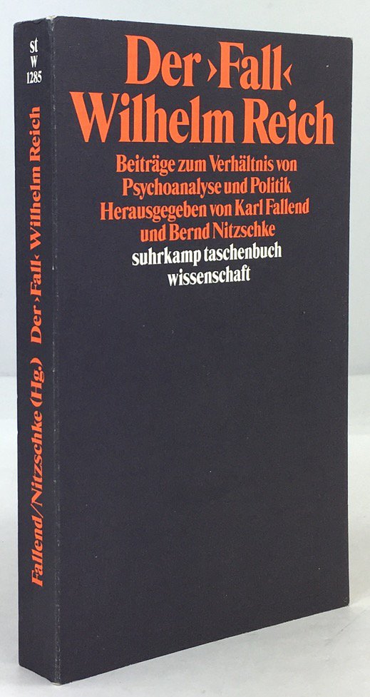 Abbildung von "Der "Fall" Wilhelm Reich. Beitr&auml;ge zum Verh&auml;ltnis von Psychoanalyse und Politik..."