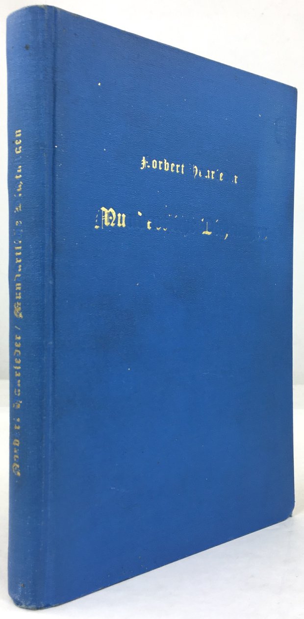 Abbildung von "Norbert Hanrieder. Mundartliche Dichtungen aus dem Nachla&szlig;. Im Verein mit Studienrat Dr..."