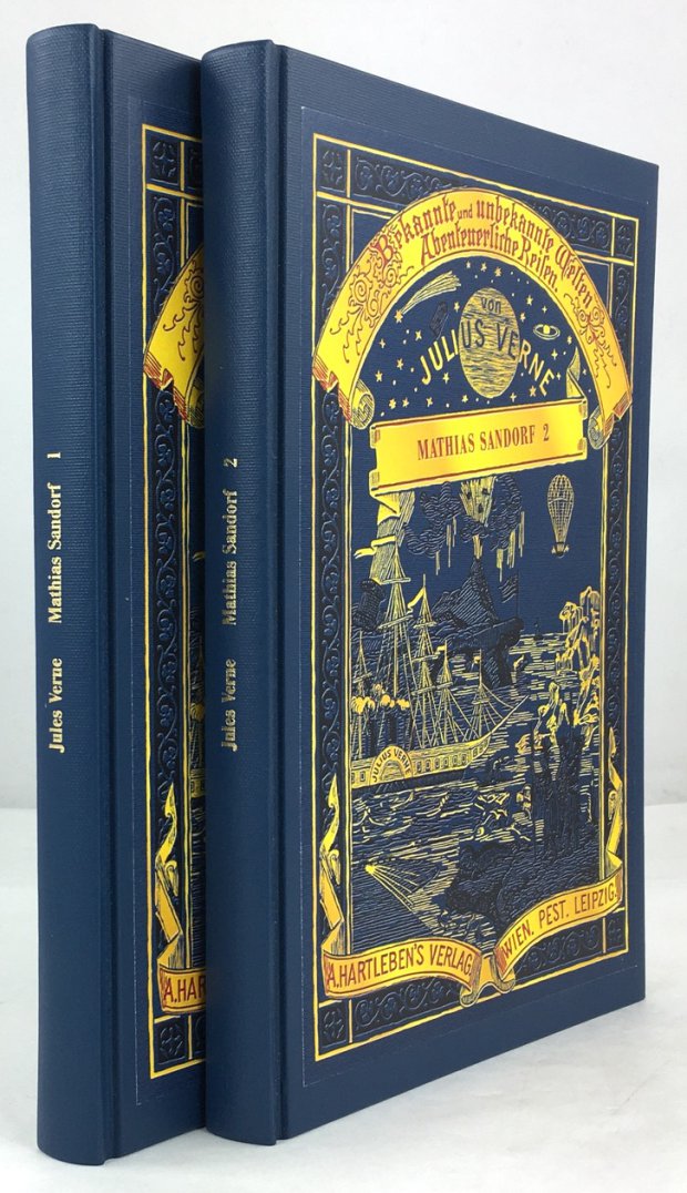 Abbildung von "Mathias Sandorf, Band 1 (und) 2. Mit s&auml;mtlichen Illustrationen der Originalausgabe..."