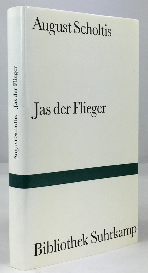 Abbildung von "Jas der Flieger. Roman. Mit einem Nachwort von Wolfgang Koeppen. Erste Auflage."