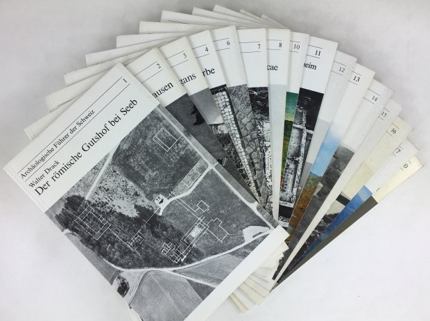 Abbildung von "Arch&auml;ologische F&uuml;hrer der Schweiz (15 Hefte; Nr. 1 - 4, 6 - 8, 10 - 17 und 20.)"