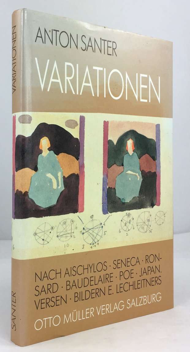 Abbildung von "Variationen nach Aischylos, Seneca, Ronsard, Baudelaire, Poe, japanischen Versen und Bildern von Lechleitners..."