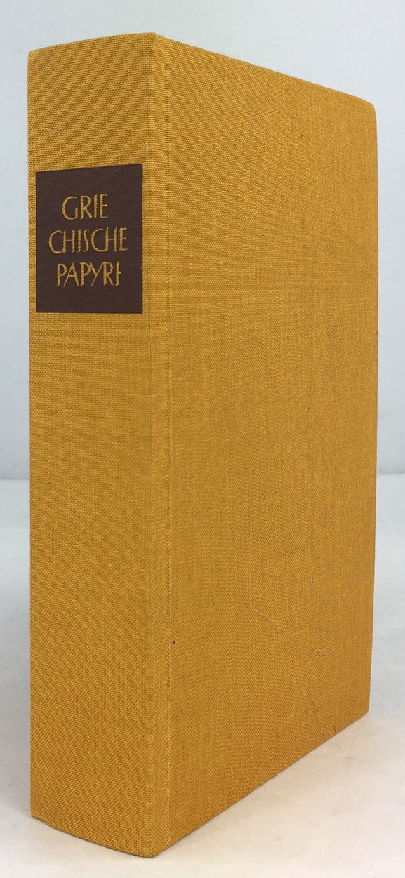 Abbildung von "Griechische Papyri aus &Auml;gypten als Zeugnisse des &ouml;ffentlichen und privaten Lebens..."