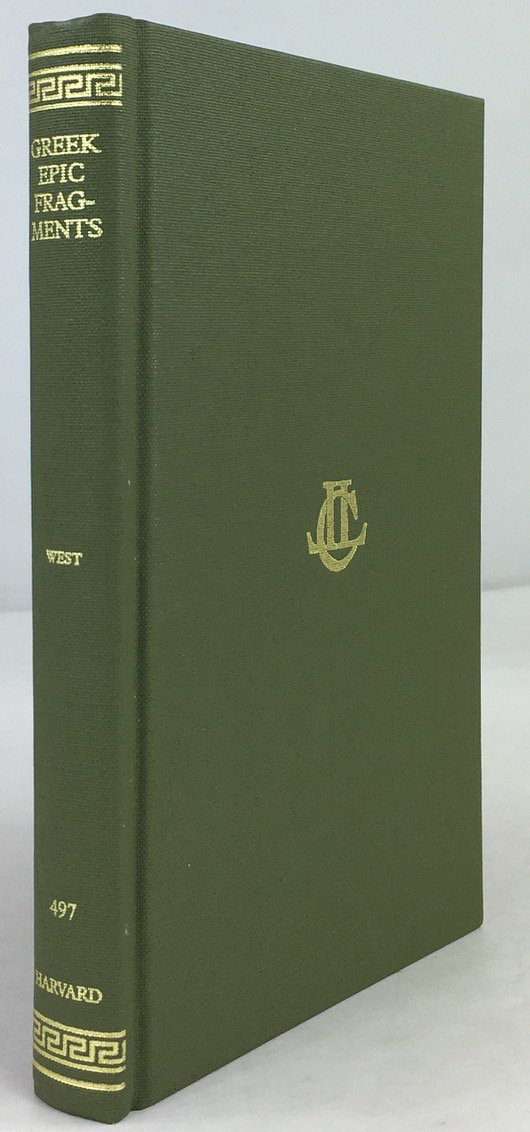 Abbildung von "Greek Epic Fragments from the seventh to the fifth centuries BC..."
