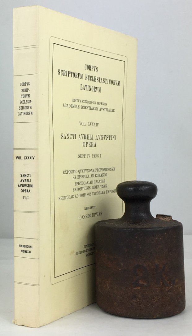 Abbildung von "Sancti Aureli Augustini Opera Sect. IV, pars I : Expositio quarundam propositionum ex epistola ad Romanos..."