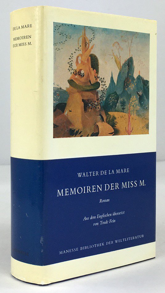 Abbildung von "Memoiren der Miss. M. Roman. Aus dem Englischen &uuml;bertragen von Trude Fein..."