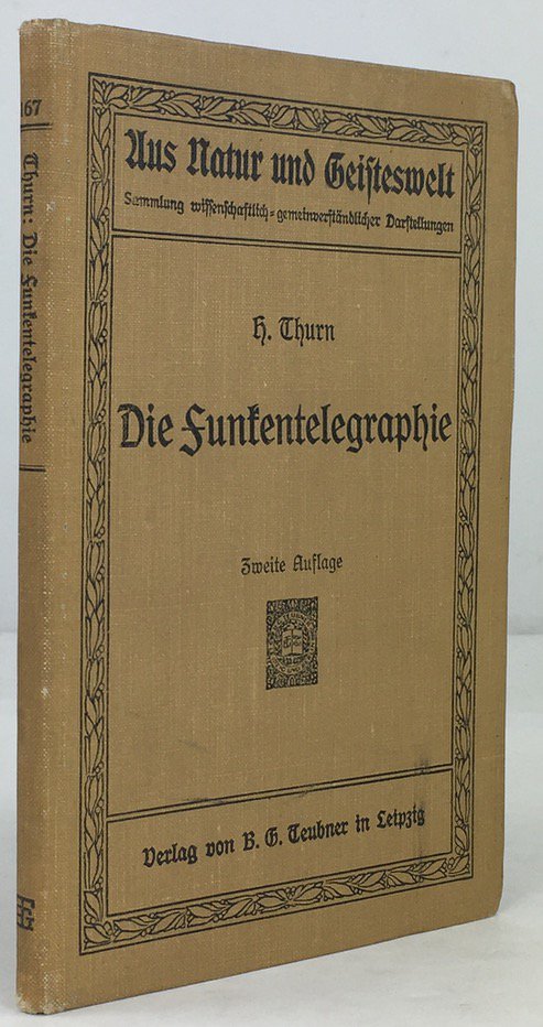Abbildung von "Die Funkentelegraphie. Zweite Auflage. Mit 58 Abbildungen."