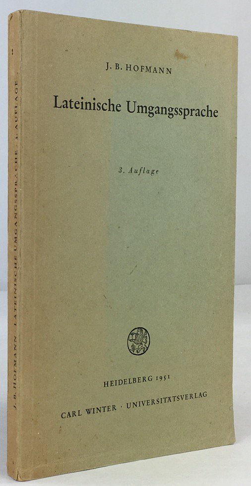 Abbildung von "Lateinische Umgangssprache. 3. Auflage."