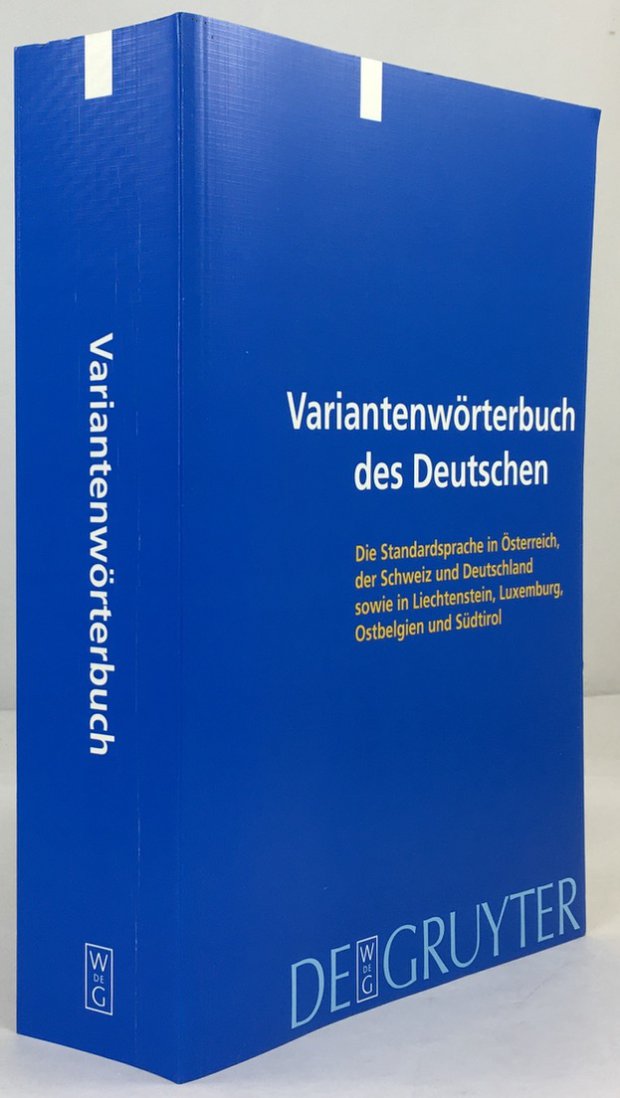 Abbildung von "Variantenw&ouml;rterbuch des Deutschen. Die Standardsprache in &Ouml;sterreich, der Schweiz und Deutschland sowie Liechtenstein,..."