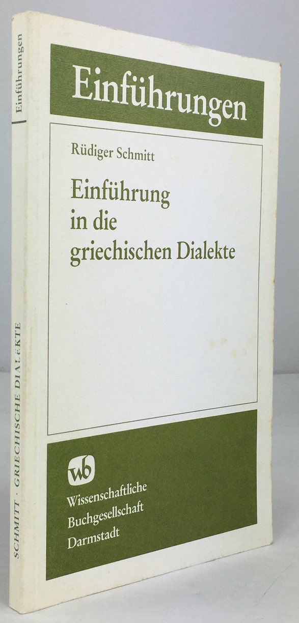 Abbildung von "Einf&uuml;hrung in die griechischen Dialekte."