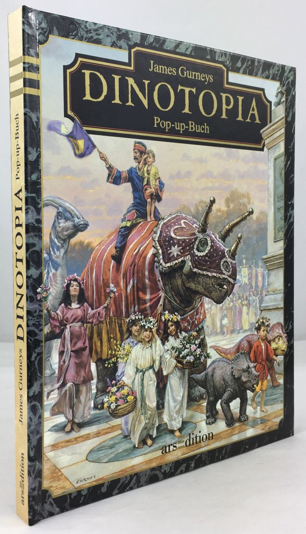 Abbildung von "Dinotopia. Pop-up-Buch. Illustrationen von Michael Welply. Design von Jon. Z. Haber..."