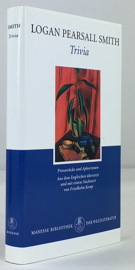Abbildung von "Trivia. Prosast&uuml;cke und Aphorismen. Aus dem Englischen &uuml;bersetzt und mit einem Nachwort versehen von Friedhelm Kemp."
