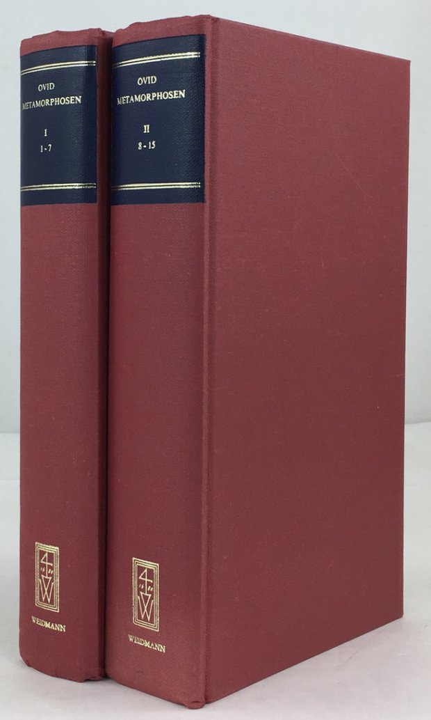 Abbildung von "Metamorphosen. Erkl&auml;rt von Moritz Haupt. Unver&auml;nderte Neuausgabe der Auflage von Rudolf Ehwald,..."