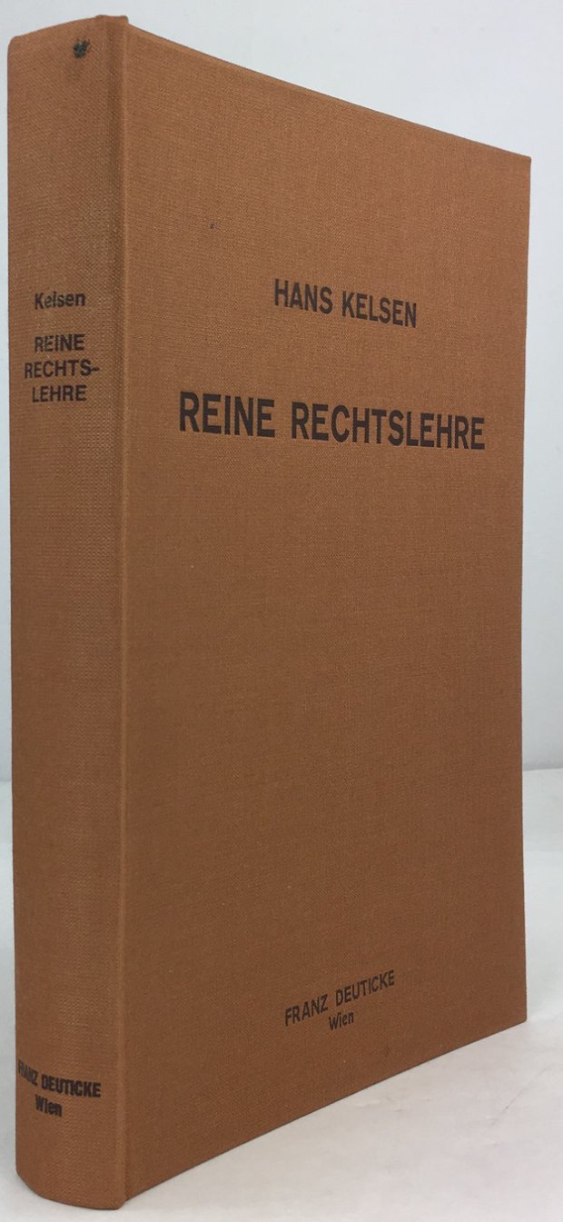 Abbildung von "Reine Rechtslehre. Mit einem Anhang: Das Problem der Gerechtigkeit. Zweite,..."