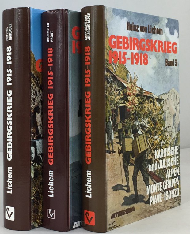 Abbildung von "Gebirgskriege 1915 - 1918. (3 B&auml;nde). Band 1: Ortler, Adamello,..."