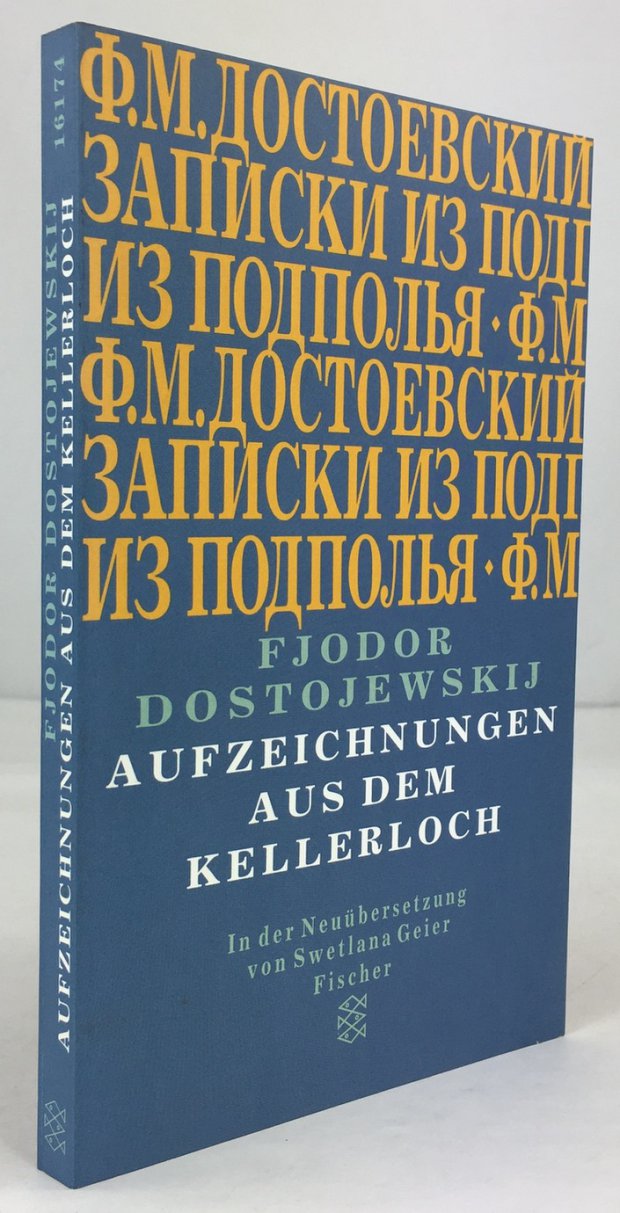 Abbildung von "Aufzeichnungen aus dem Kellerloch. Aus dem Russischen von Swetlana Geier. 2. Auflage."
