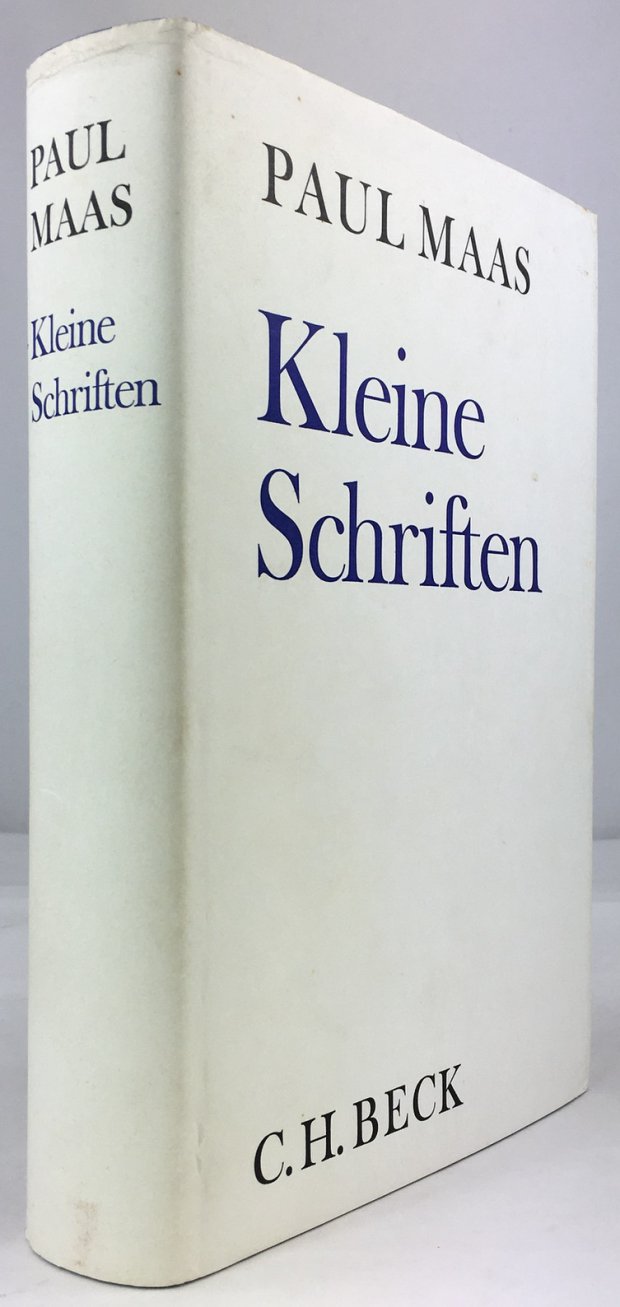 Abbildung von "Kleine Schriften. Herausgegeben von Wolfgang Buchwald."