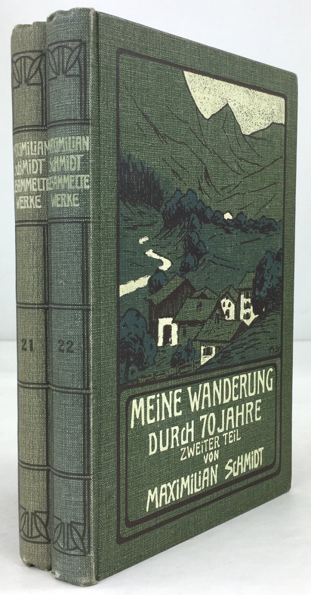 Abbildung von "Meine Wanderung durch 70 Jahre. Autobiographie. Erster und zweiter Teil..."