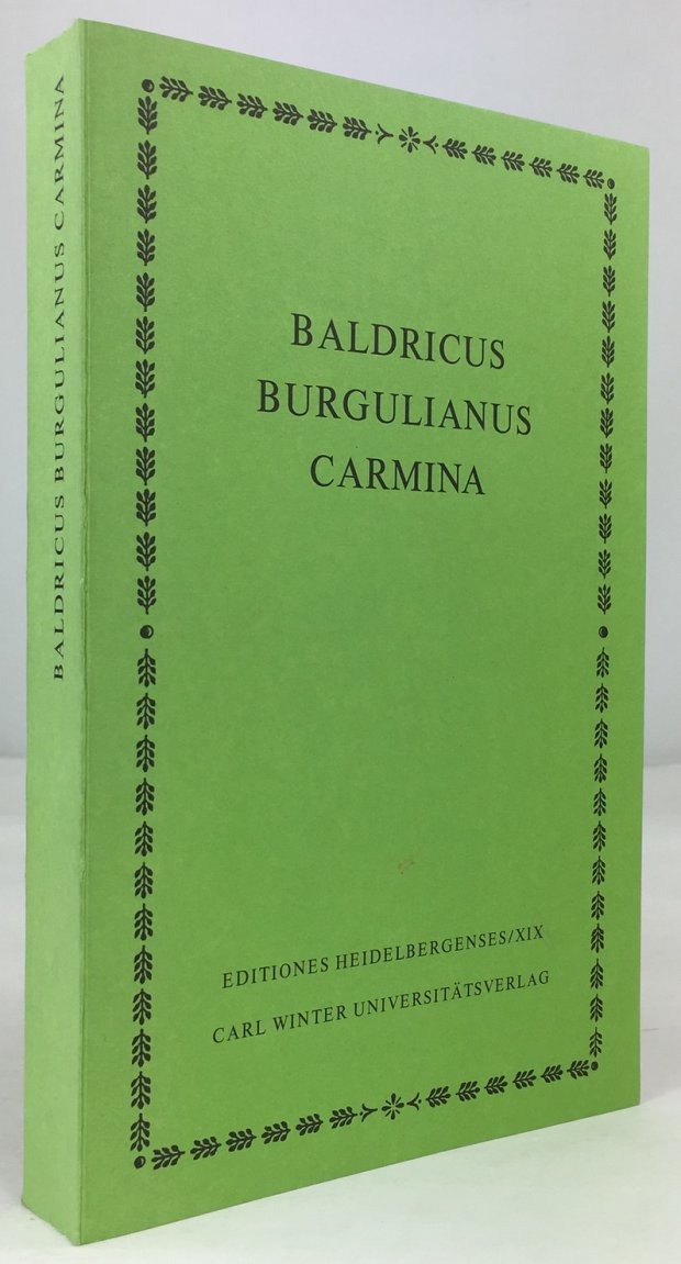 Abbildung von "Carmina. Herausgegeben von Karlheinz Hilbert."