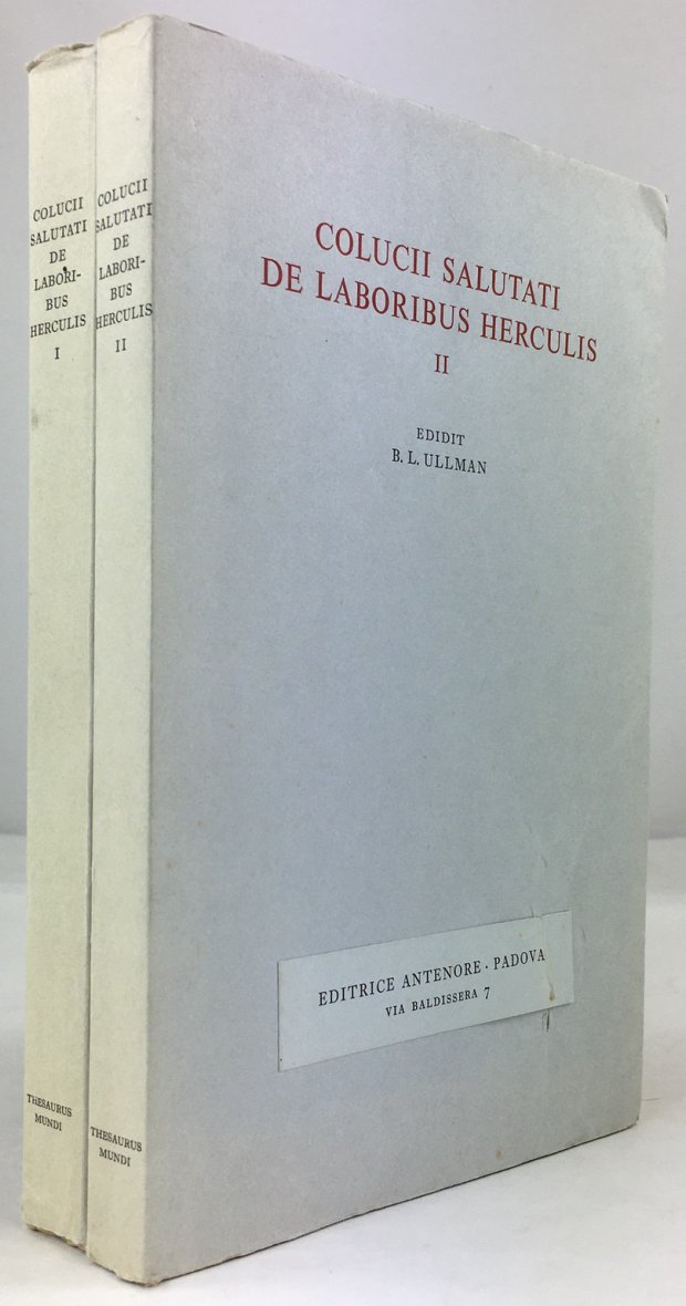 Abbildung von "Colucii Salutati De Laboribus Herculis (2 Vol.)."