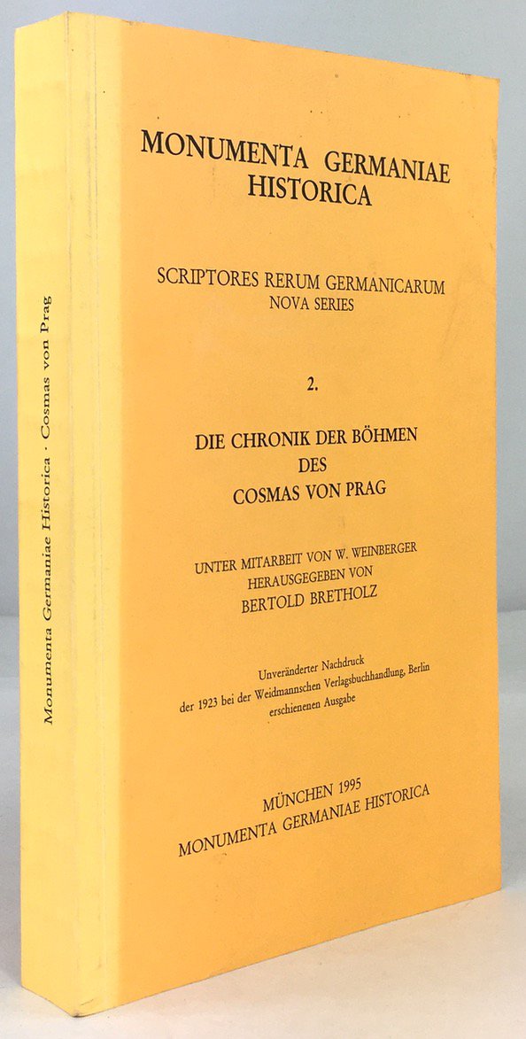 Abbildung von "Die Chronik der B&ouml;hmen des Cosmas von Prag. (= Unver&auml;nderter Nachdruck der 1923 bei der Weidmannschen Verlagsbuchhandlung,..."