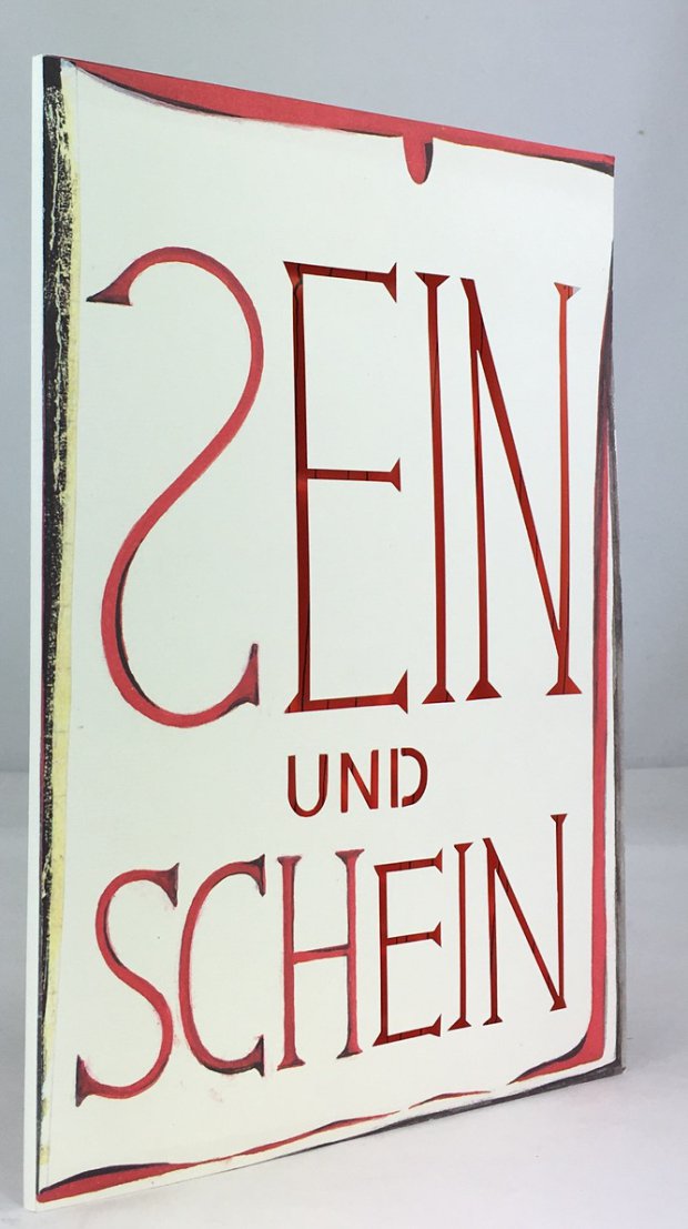 Abbildung von "Sein und Schein. (= Programmbuch der Urauff&uuml;hrung im Burgtheater, Wien, 1993)."