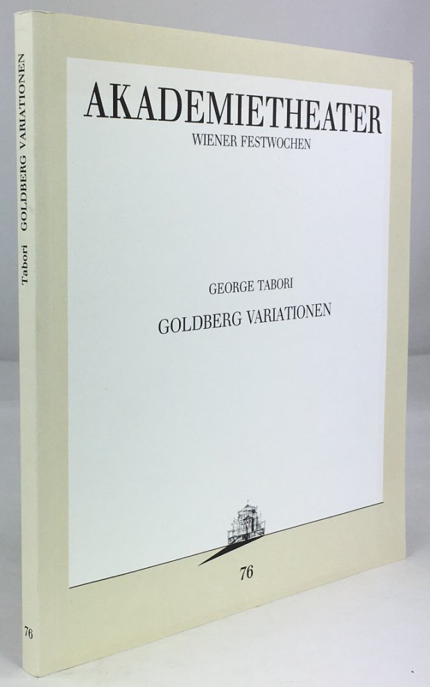 Abbildung von "Goldberg Variationen. (= Programmbuch der Urauff&uuml;hrung im Akademietheater, Wien, 1991)."