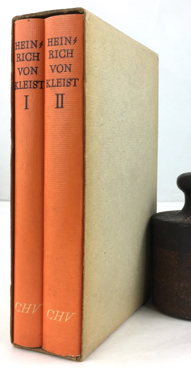 Abbildung von "S&auml;mtliche Werke und Briefe. Herausgegben von Helmut Sembdner. 2 Bde. (cplt.)"